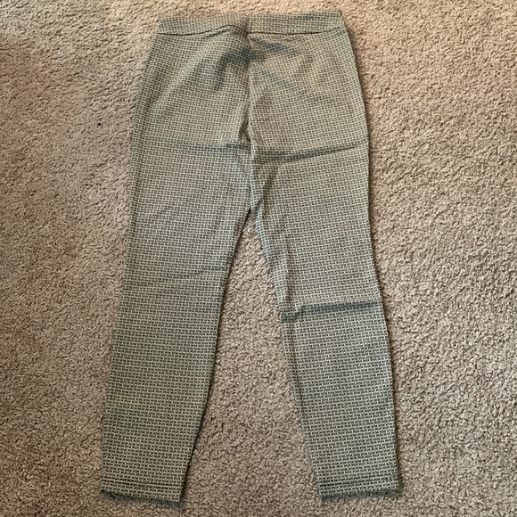 Nanette Lepore camel espresso leggings Sx Med, NWT, quality fabric - Picture 2 of 6